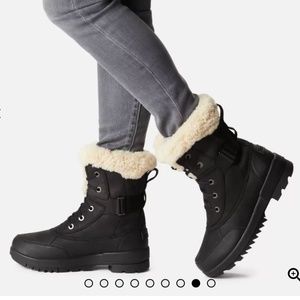 NWT SOREL WOMEN'S TIVOLI™ IV PARC BLACK BOOT - SIZE 7